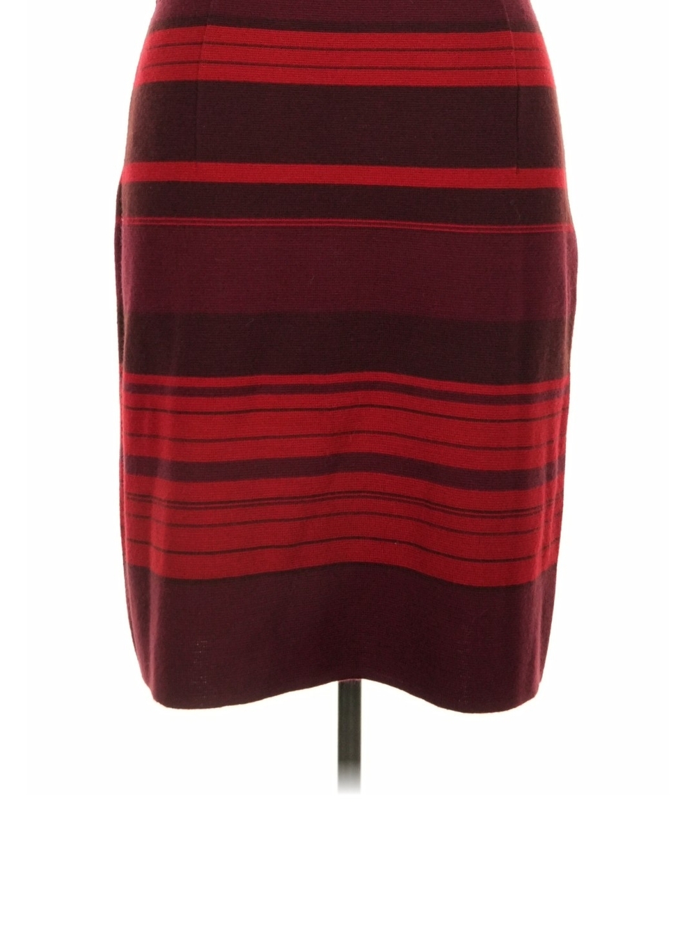 Anne Klein Maroon and Red Striped Skirt Set Sz XL - Picture 7 of 16